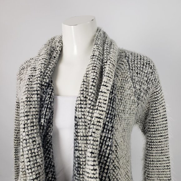 Buffalo White & Black Cardigan Size S - Picture 2 of 8